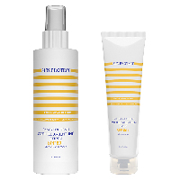 Изображение товара НАБОР ФИТОКОСМЕТИК Sun Protect СПРЕЙ СОЛНЦЕЗАЩИТНЫЙ ГИАЛУРОНОВЫЙ SPF50+ 150МЛ + КРЕМ СОЛНЦЕЗАЩИТНЫЙ ГИАЛУРОНОВЫЙ SPF50+ 75МЛ