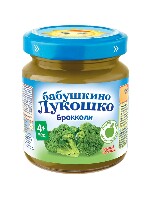 Изображение товара Бабушкино лукошко пюре из капусты брокколи для детского питания 100 гр