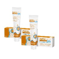 Изображение товара Набор из 2-х уп Липобейз беби гель-масло детское от молочных корочек 40мл со скидкой