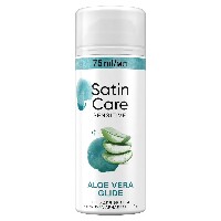 Изображение товара Гель для бритья satin care sensitive aloe vera glide 75 мл