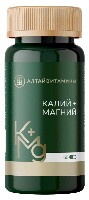 Изображение товара Калий+магний 60 шт. капсулы массой 696 мг