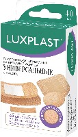 Изображение товара Luxplast пластыри медицинские бактерицидные на нетканой основе универсальные в наборе 40 шт.