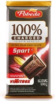 Изображение товара Чаржед шоколад горький спорт 100 гр