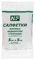 САЛФЕТКИ МАРЛЕВЫЕ МЕДИЦИНСКИЕ СТЕРИЛЬНЫЕ