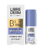 Librederm dermatology brg+витамин в 3 отбеливающая сыворотка-концентрат точечного нанесения от пигментных пятен 15 мл