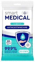 Изображение товара Smart medical салфетки антисептические 20 шт.