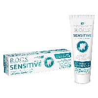 Rocs отбеливающая зубная паста sensitive repair & whitening 94 гр