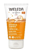 Изображение товара Weleda шампунь-гель для волос и тела детский апельсин 150 мл