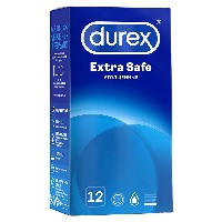Презервативы Durex Extra Safe утолщенные с силиконовой смазкой