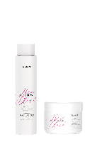 Изображение товара Набор Ollin shine blond шампунь с экстрактом эхинацеи 300мл + маска 300мл
