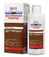 Изображение товара 911 Экстренная помощь шампунь дегтярный 150 мл