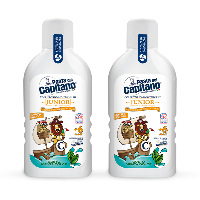 Изображение товара НАБОР PASTA DEL CAPITANO ОПОЛАСКИВАТЕЛЬ ДЛЯ ПОЛОСТИ РТА ДЕТСКИЙ JUNIOR SOFT MINT 6+ /МЯГКАЯ МЯТА 400МЛ 2 уп. - по выгодной цене!