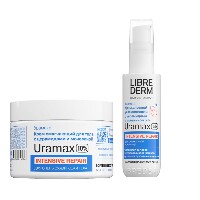 Изображение товара Набор Librederm Uramax крем для лица дневной увлажн + для тела смягчающий с церамидами и мочевиной