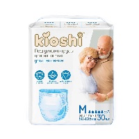Изображение товара Kioshi трусы-подгузники для взрослых бумажные m 30 шт./ультратонкие