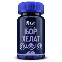 Изображение товара Gls бор хелат 60 шт. капсулы массой 280 мг