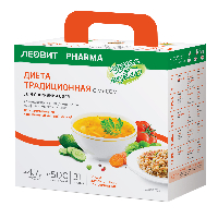 Изображение товара Леовит худеем за неделю традиционная диета с мясом для снижения веса/кейс