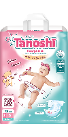 Tanoshi подгузники для детей размер s 3-6 кг 72 шт.