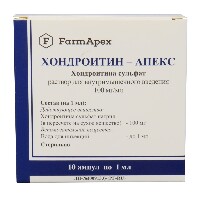 Изображение товара Хондроитин-апекс 100 мг/мл 10 шт. ампулы раствор для внутримышечного введения 1 мл