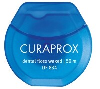 Изображение товара Curaprox зубная нить мятная вощеная 50 м