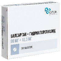 ВАЛСАРТАН+ГИДРОХЛОРОТИАЗИД
