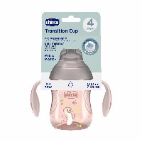 Изображение товара CHICCO TRANSITION CUP ПОИЛЬНИК 4+ 200МЛ/РОЗОВЫЙ
