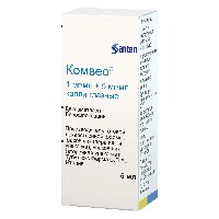 Изображение товара Комвео 1 мг/мл+5 мг/мл флакон капли глазные 5 мл