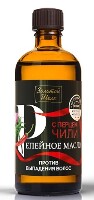 Изображение товара Золотой шелк масло репейное с перцем чили против выпадения волос 100 мл