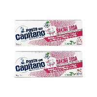 Изображение товара НАБОР PASTA DEL CAPITANO ЗУБНАЯ ПАСТА ДЛЯ ДЕЛИКАТНОГО ОТБЕЛИВАНИЯ С СОДОЙ 75МЛ 2 уп. - по выгодной цене!