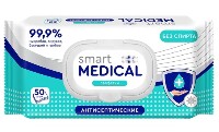 Изображение товара Smart medical салфетки антисептические 50 шт.