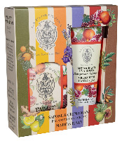 Изображение товара La florentina набор гранат и красный виноград/крем для рук 75 мл+мыло 106 гр/