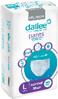 DAILEE ПОДГУЗНИКИ-ТРУСЫ ДЛЯ ВЗРОСЛЫХ (ПРИ СРЕДНЕЙ СТЕПЕНИ НЕДЕРЖАНИЯ)