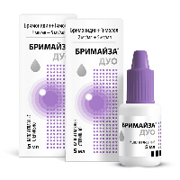 Изображение товара Набор 1+1 глазные капли Бримайза Дуо - со скидкой