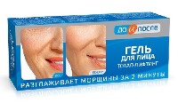 Изображение товара До и после гель для лица тотал-лифтинг 50 мл