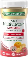 Изображение товара Нэйчес баунти мультивитамины для взрослых 60 шт. Гаммис - пастилки жевательные массой 2 г