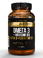 Atech nutrition premium омега 3+q10 60 шт. капсулы массой 1350 мг