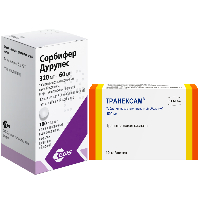 Изображение товара Набор СОРБИФЕР ДУРУЛЕС 0,32+0,06 N100 ТАБЛ ПРОЛОНГ ВЫСВОБ П/ПЛЕН/ОБОЛОЧ + Транексам 500 мг 10 шт. таблетки, покрытые пленочной о