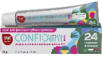 Крем для фиксации зубных протезов Splat confident fix 40 гр/нейтральный вкус