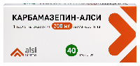 Изображение товара Карбамазепин-алси 200 мг 40 шт. таблетки