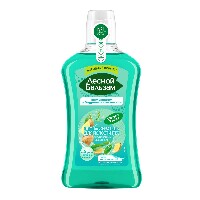 Изображение товара Лесной бальзам ополаскиватель для полости рта total комплекс с морской солью экстрактом имбиря и чаем матча 800 мл