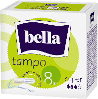 Изображение товара Bella tampo тампоны женские гигиенические комфорт и надежность super 8 шт.