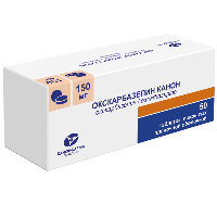 Изображение товара Окскарбазепин Канон 150 мг 50 шт. таблетки, покрытые пленочной оболочкой