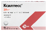 Изображение товара Ксилтесс 20 мг 28 шт. таблетки, покрытые пленочной оболочкой