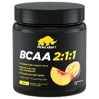 Изображение товара Prime kraft bcaa 2:1:1 со вкусом персик-маракуя 150 гр/банка