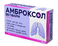 Амброксол велфарм 30 мг 20 шт. блистер таблетки