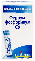 Изображение товара Феррум фосфорикум c9 гомеопатический монокомпонентный препарат минерально-химического происхождения 4 гр гранулы гомеопатические