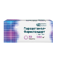 Изображение товара ПАРАЦЕТАМОЛ-ФАРМСТАНДАРТ 0,5 N30 ТАБЛ