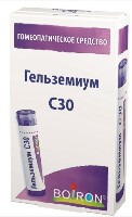 Гельземиум с30 гомеопатический монокомпонентный препарат растительного происхождения 4 гр гранулы гомеопатические