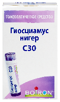 Изображение товара Гиосциамус нигер с30 гомеопатический монокомпонентный препарат растительного происхождения 4 гр гранулы гомеопатические