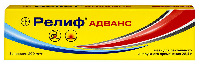 РЕЛИФ АДВАНС 200МГ/Г 28,4 МАЗЬ Д/РЕКТ И НАРУЖ ПРИМ