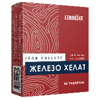 Изображение товара Lekolike железо хелат 60 шт. таблетки массой 600 мг